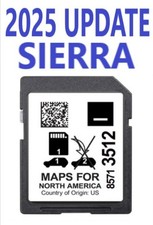*NEWEST UPDATE* 2025 GPS NAVIGATION SD CARD 2019-2022 SIERRA MODELS picture