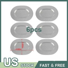 6x Trunk Floor Pan Drain Plugs Set Plate Covers For 1968-74 Nova 1967-69 Camaro picture