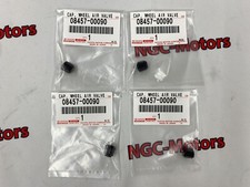 GENUINE TOYOTA GAZOO RACING GR SPORT Tire Air Valve Cap 4 QTY * picture