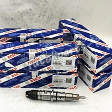 6Pcs Bosch Fuel Injector 0445124019 for Cummins QSB4.5L QSB6.7L Engine 5289266 picture
