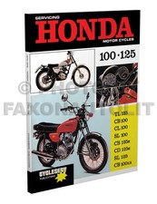 1970-1971-1972-73 Honda Motorcycle Cyclserv Shop Manual CB100 CL100 SL100 SL125 picture