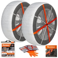 For Commercial Vehicles And Trucks Al64 Snow Socks For Tires Pack Of 2 picture