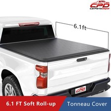 6.1FT Soft Roll Up Truck Bed Tonneau Cover For 2004-14 Chevy Colorado GMC Canyon picture