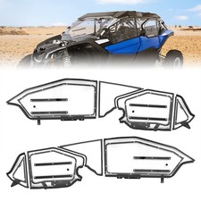 KEMIMOTO Hard Door Set Cab Enclosure Vented For 2017-2026 Can-Am Maverick X3 MAX picture
