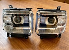 For Fit 2014-2018 GMC Sierra 1500 2500HD 3500HD w/LED DRL Projector Headlights picture