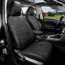 coverdream Fit 2022-2027 Toyota Corolla Cross XLE Front &Rear Seat Cover Leather picture