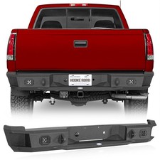 Off-Road Rear Bumper w/ LED Light for 1988-1998 Chevy C/K 1500 2500 Fleetside picture