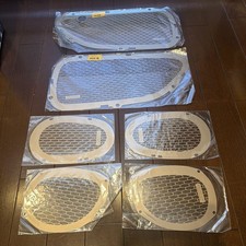 Ferrari 360 Modena Spider HAGEMANN Titanium Front Side Mesh Grille Set NOS picture