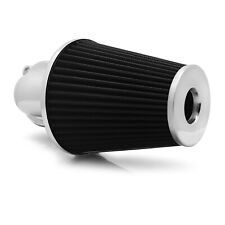 Chrome stage 1 cone Air cleaner filter for harley Big Twin Softail 99-15 Touring picture