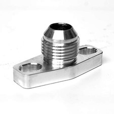 ATP-FLA-019 Billet Aluminum Oil Drain Flange -10 AN Garrett GT15 to GT35R Turbo picture