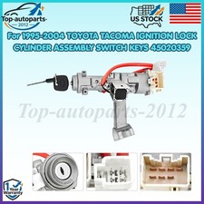 For 1995-2004 TOYOTA TACOMA IGNITION LOCK CYLINDER ASSEMBLY SWITCH KEYS 45020359 picture