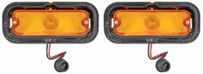 RestoParts Park Lamp Assembly Set For 1964 Chevy Chevelle and El Camino picture