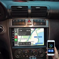 9'' Carplay For Mercedes Benz C230 C280 C350 2005-2009 Car Stereo Radio GPS Navi picture