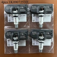 Complete Set of 4 Genuine OEM Audi VW TPMS Tire Pressure Sensors Kit 1K0907253D picture