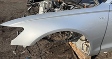 2012-2018 Audi A6 S6 Front Left Driver Fender OEM Silver P5 X7W Ice Silver Metal picture