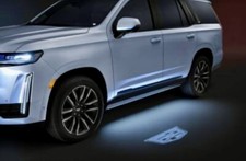 🔥NEW🔥 OEM 2021-2025 Cadillac Escalade / ESV Puddle Light Kit 84388982 w/ Logo picture