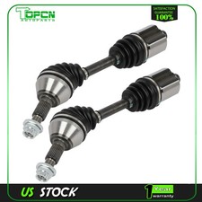 2x CV Axle Assembly for Chevy Malibu Oldsmobile Alero Pontiac Saturn Aura Front picture