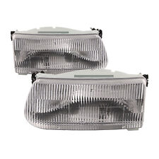 Fits 95-01 Ford Explorer Headlights Headlamps Pair Set picture