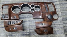 08-22 Toyota Sequoia Platinum OEM Woodgrain Dash Cluster Bezel Door Switch Trim picture