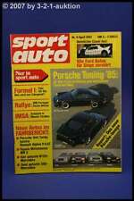 Sport Car 4/85 Porsche 944 Turbo Alpine V6 Gt Ruf picture
