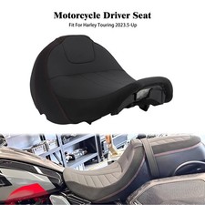 Motorcycle Driver Solo Seat For Touring CVO 2023-Up Road Glide Street 2024-Up picture
