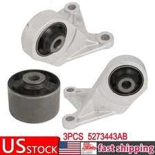 3PCS Rear Left & Right Differential Mounts for Jeep Compass 17-07 2.0L, 2.4L NEW picture