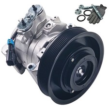 New For 2011 2012 2013-2019 Freightliner Cascadia  A/C Air Compressor w/ Clutch picture