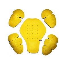 5-PC Triple Density CE Removable Armor For Motorcycle Street Biker Jackets 5PC picture