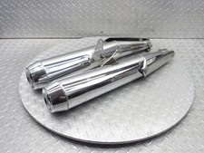 2011 08-13 Moto Guzzi V7 LL Stone Left Right Exhaust Muffler Pipe Silencer Pair picture