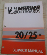 1975 Mariner 20 & 25  hp Outboard Service Repair Manual Original picture