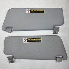 2001-2007 Mercedes C230 C240 C280 C320 W203 Sunvisor Sun Visor Pair Gray OEM picture