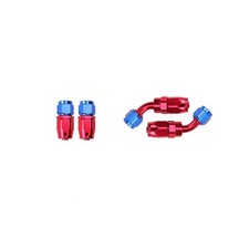 4Pcs AN6 Straught+45 Degree Swivel Hose End Fitting Adaptor For Fuel CPE Hose picture