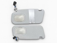 2014-2017 fiat 500L Rigt &left side sun visor mirror sunvisor gray Set OEM picture