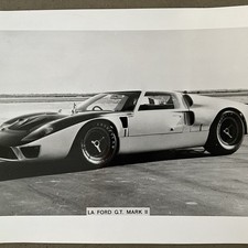 VERY RARE Lot of Original Factory Photos of the 1965 Ford GT40 Factory Prototype picture