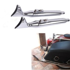 36”Chrome Fishtail Slip on Muffler 3