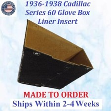 NEW 1936-1938 CADILLAC SERIES 60 FELT GLOVE BOX LINER INSERT #CAD-GBX-045 picture