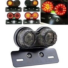 40LED Motorcycle Rear Tail Brake Number Stop Plate Turn Signal Indicator Light picture