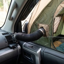 9.84 ft Car AC Vent Extender w/ USB Airflow Fan, USB Air Duct Fan for Rear Seats picture