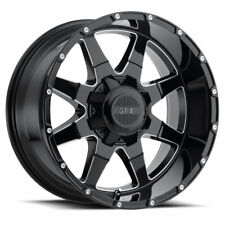 New 17x9 8-170 TR-12 Gloss Black Milled Wheel Rim picture