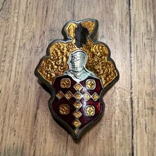 Vintage 1948 1949 1950 Packard Radiator Grille Crest Emblem Badge Cloisonne OEM picture