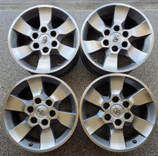 USED 2010-2013 TOYOTA 4RUNNER ALLOY 6-SPOKE WHEEL 17X7 OEM WITH CENTER CAP picture