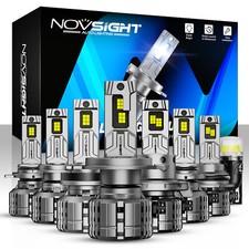 NOVSIGHT Auto LED Headlight Bulbs High Low Beam 200W 40000LM 6500K Super Bright picture