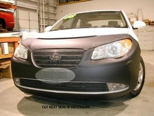 Lebra Front End Mask Cover Bra Fits 2007-2010 Hyundai Elantra picture