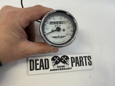Harley Bourget's BBW 140 MPH cable driven speedo speedometer gauge picture