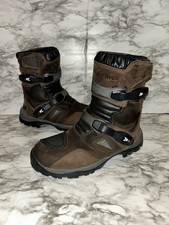 Forma Adventure Boots Mens Size 10 Brown Low Drytec Motorcycle Waterproof picture