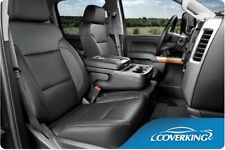 Coverking Premium Leatherette Custom Tailored Seat Covers for Chevy Silverado picture