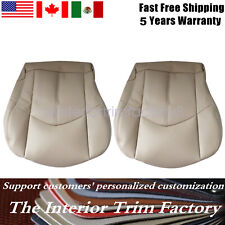 1999-2003 For Lexus RX300 Driver & Passenger Bottom Leather Seat Cover Tan NEW picture