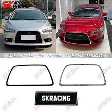 Fits Mitsubishi Lancer EX Ralliart 09‑15 ABS Grille Surround Front Bumper Grill picture