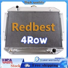 For 1971-1978 Dodge D/W Series 100 150 200 300 318 360 400 440 V8 4Row Radiator picture
