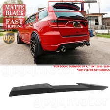 For Dodge Durango GT R/T 2011-2020 Matte Black Rear Roof Spoiler Wing Extension picture